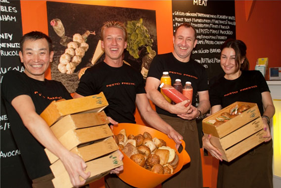 Het PESTO PRESTO team